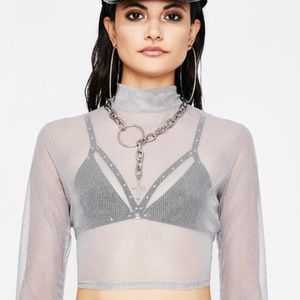 DOLLS KILL MESH TOP